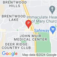 View Map of 100 Cortona Way,Brentwood,CA,94513